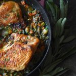 Shallot and Herb Braised Turkey Pieces