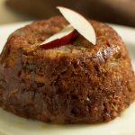 Apple Ginger Pudding with Lemon Sauce