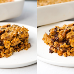Vegan Baked Oats (Snickers Flavour)
