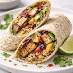 Leftover Jerk Meal Lunch Wraps