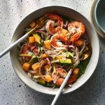 Rainbow Noodle & Shrimp Salad