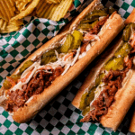 Saucy Roast Beef and Pickle Party Sub