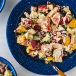 Roasted Feta and Garden Vegetable Salad